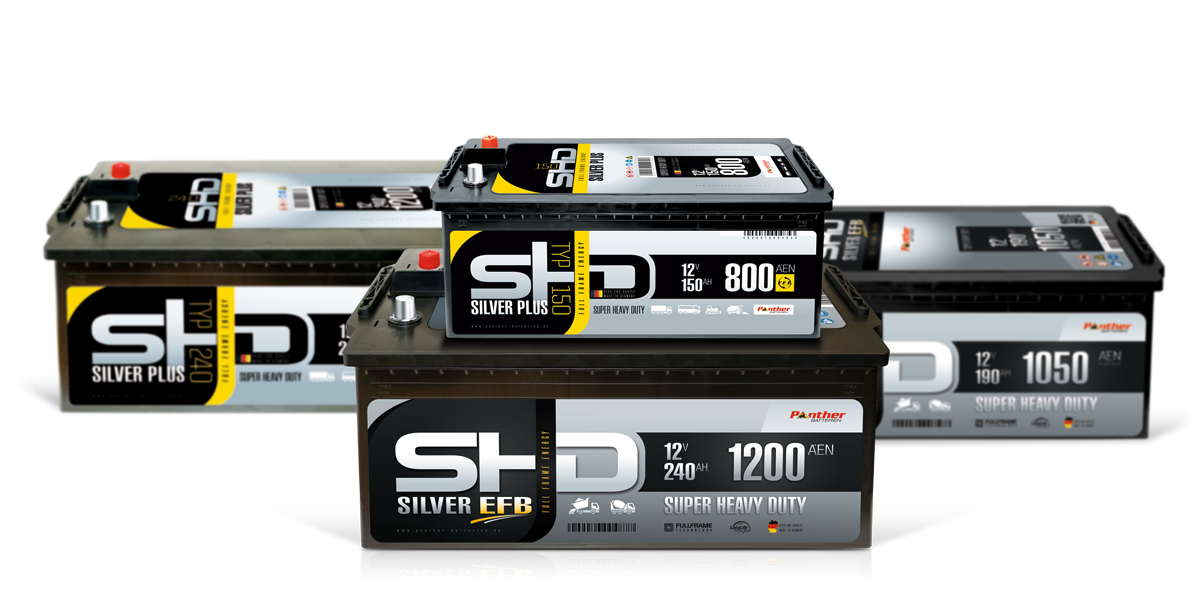 Panther SHD Silver Plus Starterbatterien