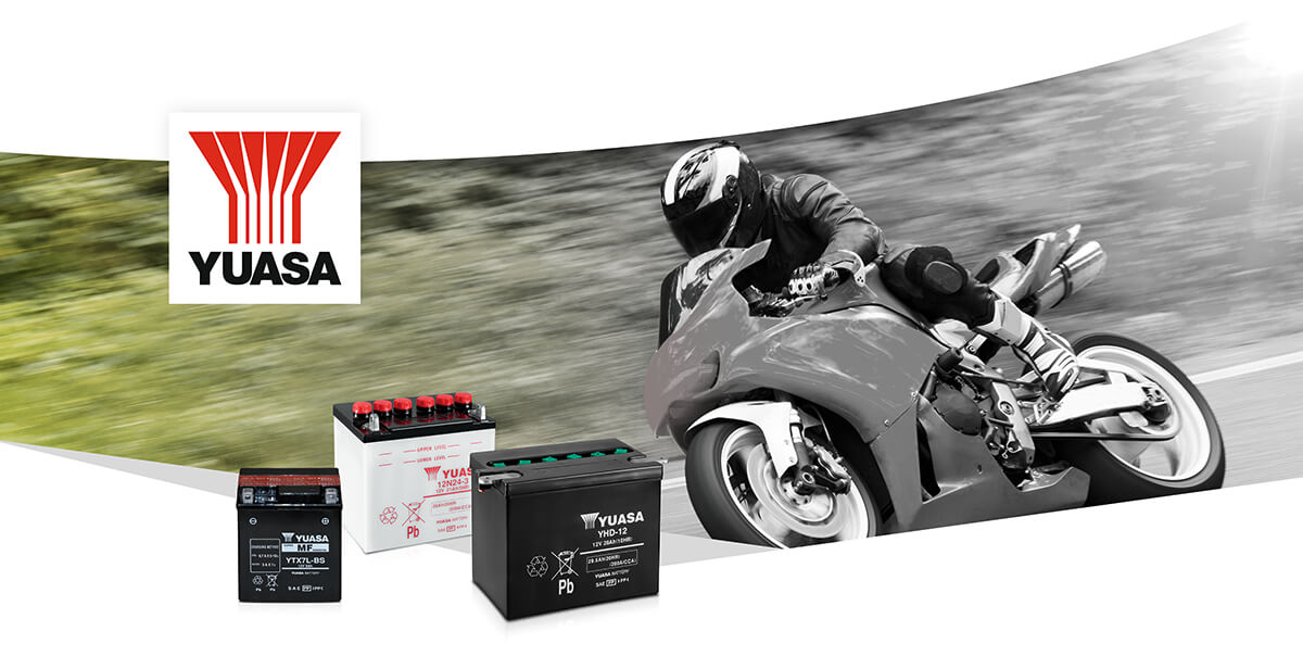 Yuasa Powersports Motorradbatterien